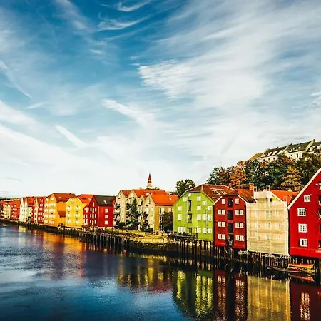 8 Bed Spaces And High Standard With Parking Included * Trondheim